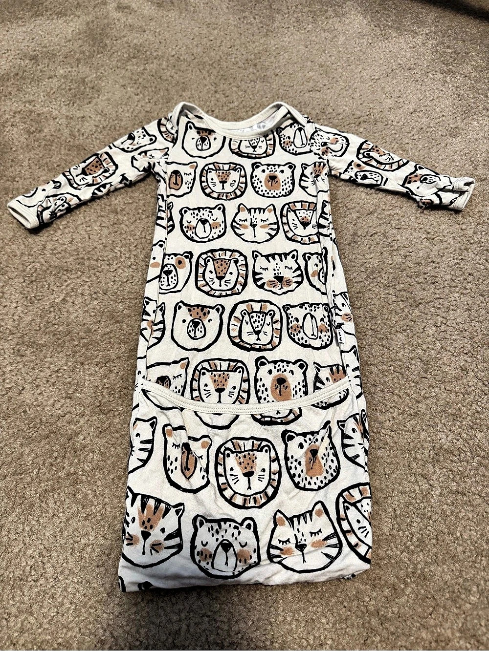 Little Sleepies Safari Print Sleep Gown